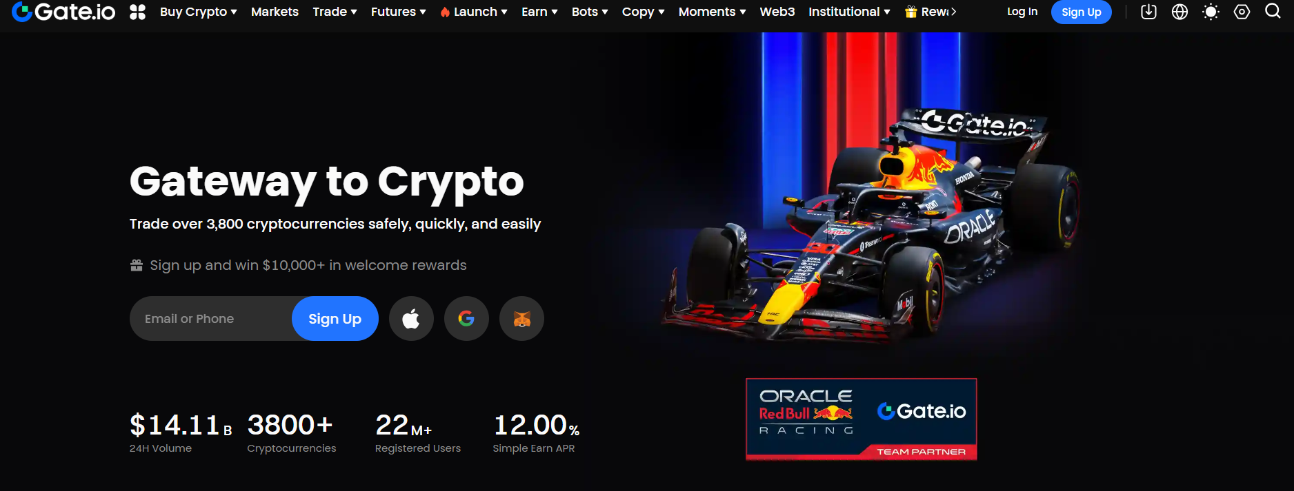 Cryptocurrency Exchange Gate.io