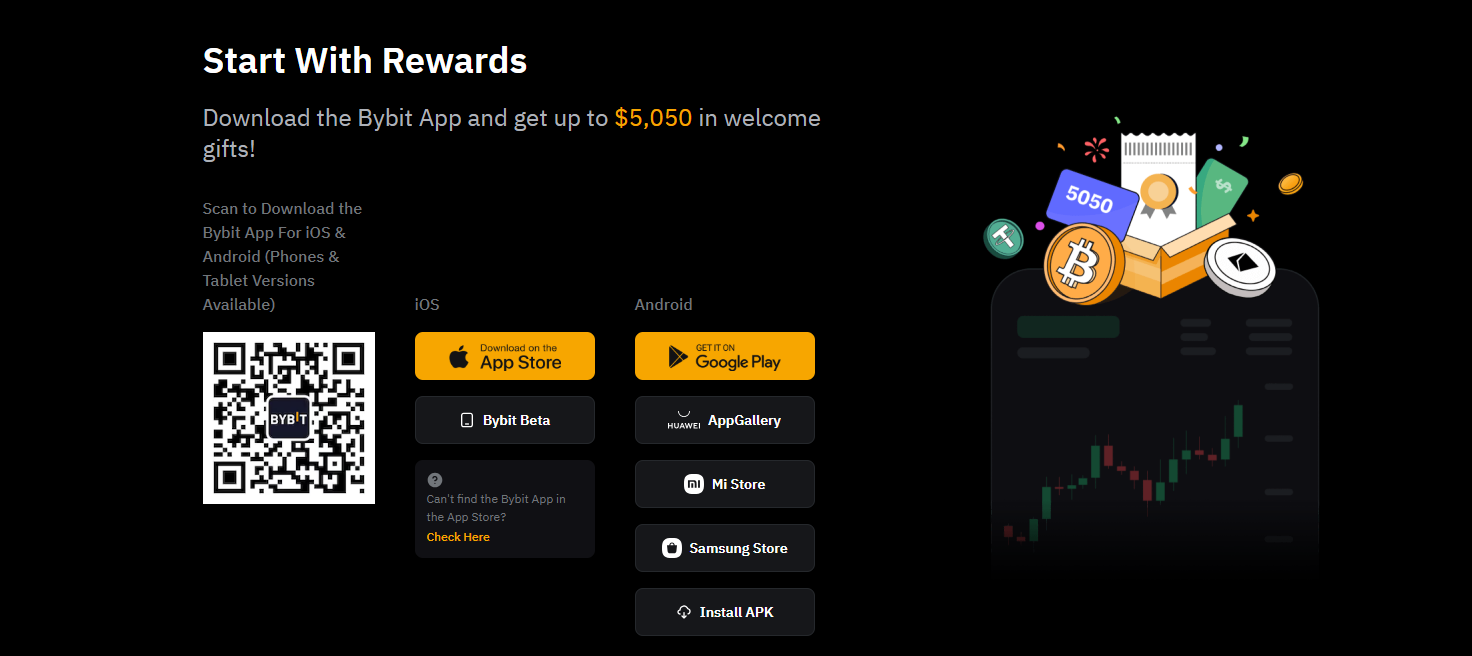 Mobile applications bybit