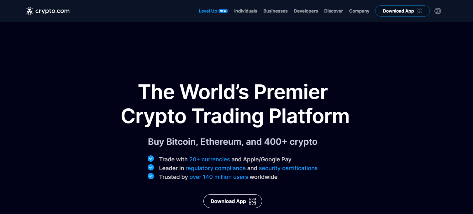 Cryptocurrency Exchange Crypto.com