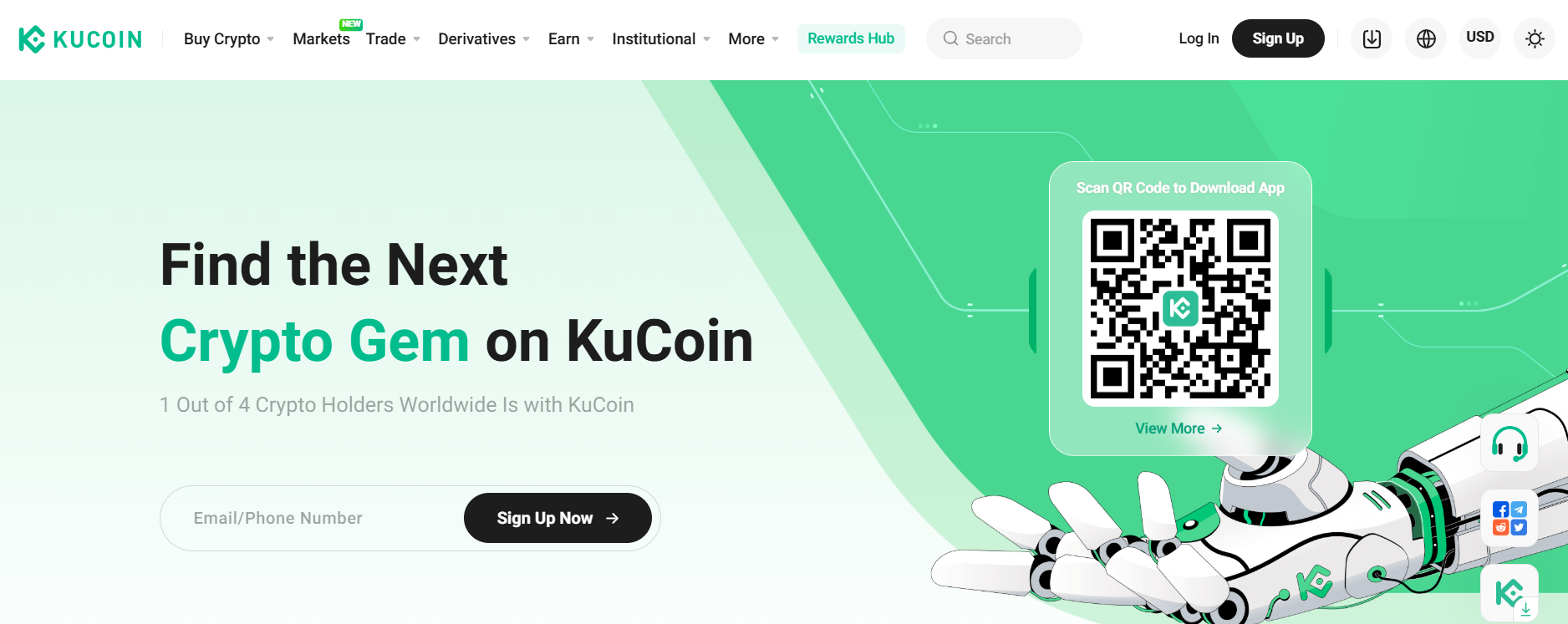 Cryptocurrency Exchange KuCoin